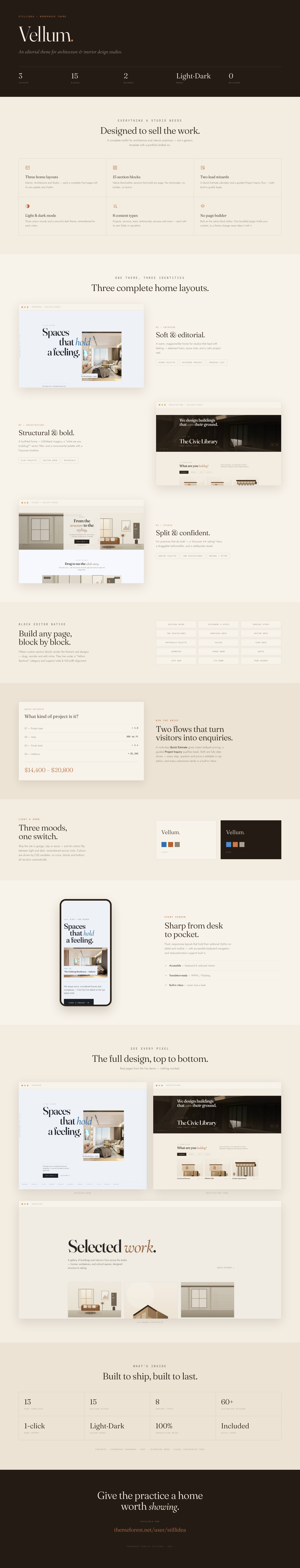Vellum Theme Presentation
